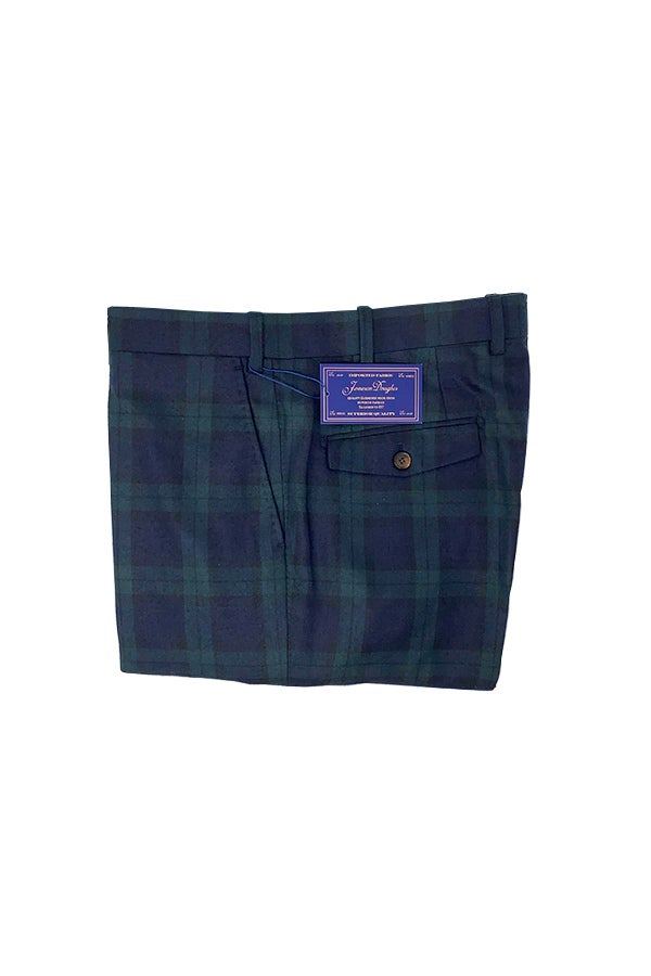 Black Watch Tartan Trouser Jameson Douglas Clothing JAMESON